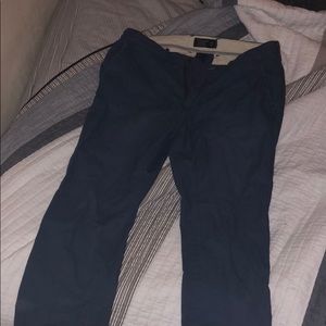 Abercrombie and Fitch Blue Chino Pants